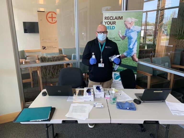 COVID-19 screening at clinics during the pandemic