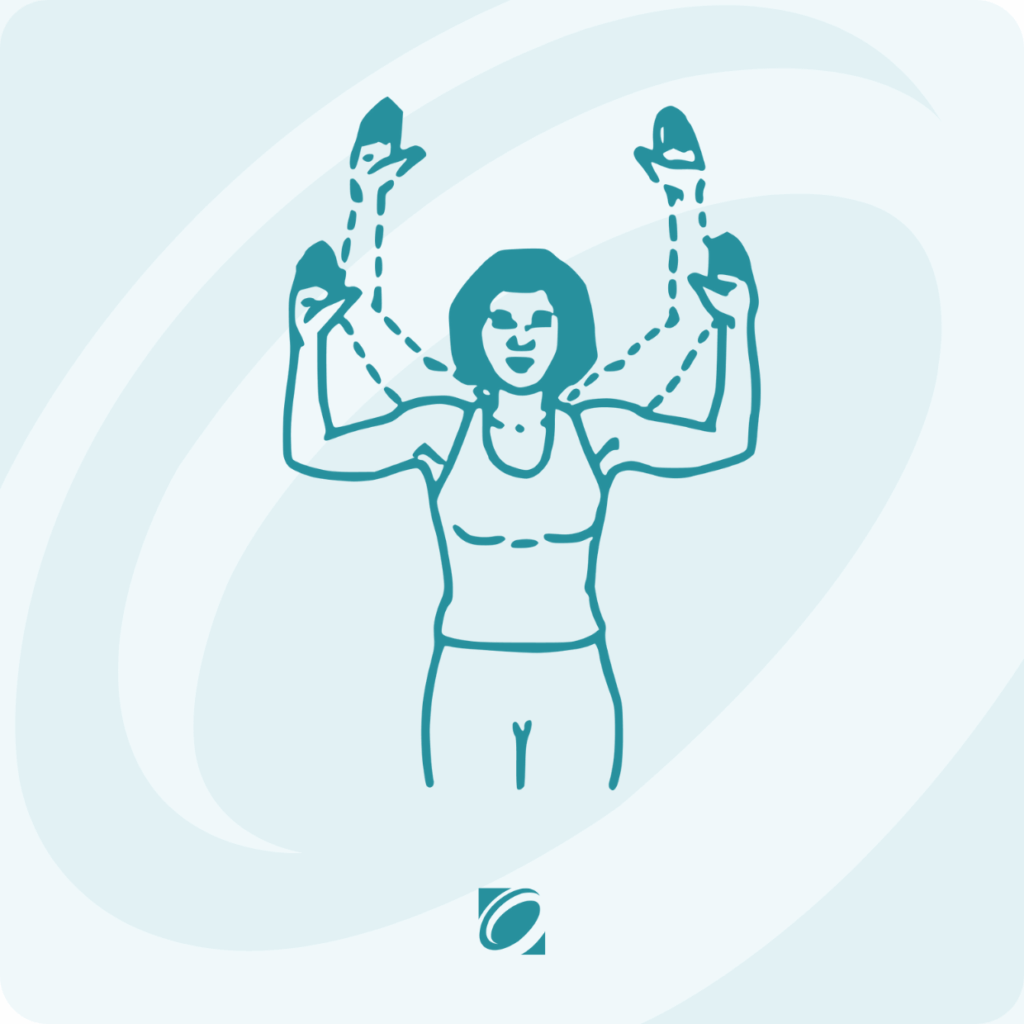 Exercises for Shoulder Impingement Illustration - Wall Angels