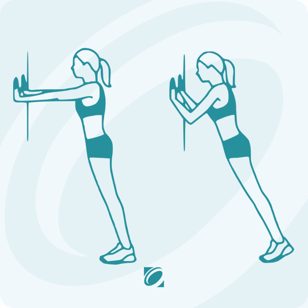 Exercises for Shoulder Impingement Illustration - Shoulder Blade Push-Ups