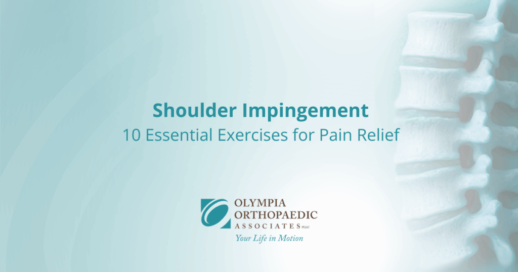 10 Shoulder Impingement Exercises for Pain Relief - OG Image