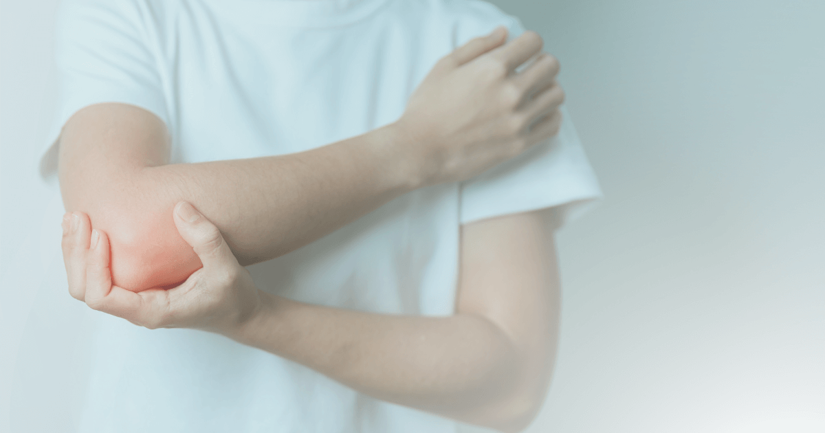 Tennis Elbow pain depiction